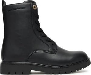 Tommy Hilfiger Schnürstiefeletten Lace-Up Bootie T3A5-34012-1355 D Schwarz