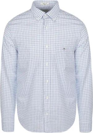 Gant Casual Hemd Poplin Blau kariert - Größe XL