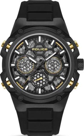 Police PEWGQ0071901 Herrenuhr Challenger 46mm 5ATM