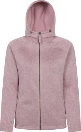 Nevis Damen-Kapuzenpullover mit Reißverschluss - Rosa