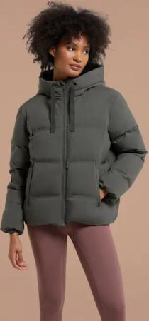 Damen Cosi Cloud Daunenjacke - Khaki
