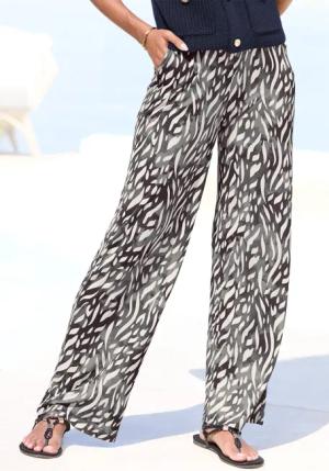 LASCANA Palazzohose aus Viskosejersey, Schlupfhose mit