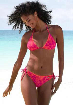 Venice Beach Triangel-Bikini Kensi mit kontrastfarbener