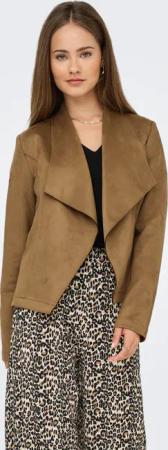 ONLY Kurzjacke ONLJOLINE FAUX SUEDE DRAPY