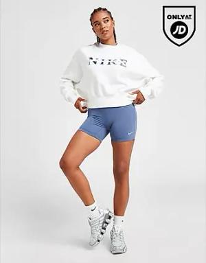 Nike Training 5" Radlerhose - Damen, Blau