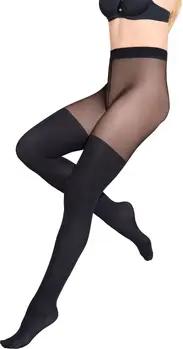 Lisca  Strumpfwaren Strumpfhose mit Strumpfhosen-Effekt übereinander