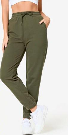 Jogginghose Damen Baumwolle - grün