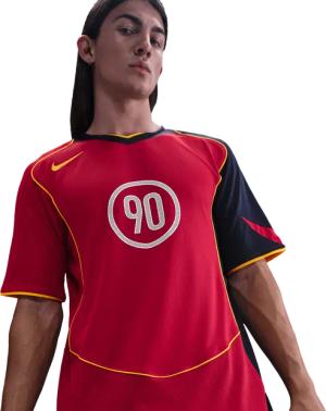 Nike T90 Herren Trikots/Replikate - Rot - Größe: XS - Baumwoll-Jersey - Foot Locker