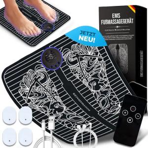 FOSMET Fußmassagegerät EMS Fußmassagegerät,Medizinischer Nervenstimulator EMS/TENS