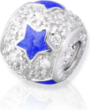 Unique Bead Hochwertiger Unique Bead, rhodiniert, 925 Sterling Silber ohne Gewinde