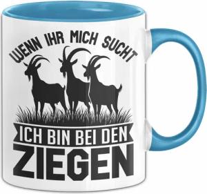 Trendation Tasse Ziegen-Liebhaber Wenn Ihr Mich