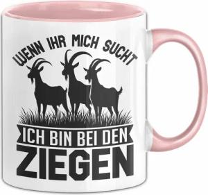Trendation Tasse Ziegen-Liebhaber Wenn Ihr Mich
