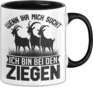 Trendation Tasse Ziegen-Liebhaber Wenn Ihr Mich