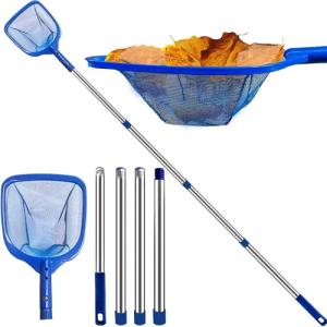 LuxusKollektion Abdeckhaube Pool Kescher 200cm Feinmaschig