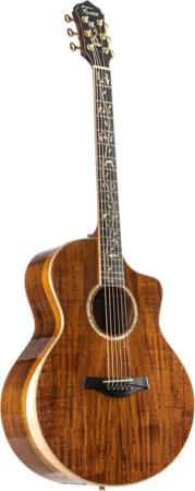 FAME Westerngitarre, Koa Deluxe Westerngitarre Akustik-Gitarre