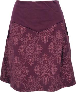 Guru-Shop Minirock Minirock aus Bio-Baumwolle, Boho