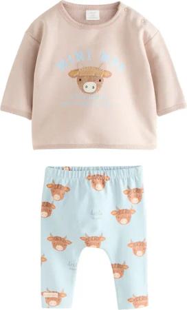 Next Top & Leggings Baby-Set mit