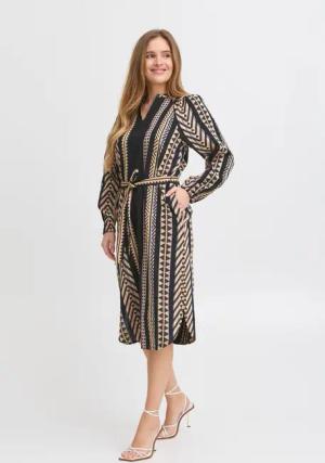 Pulz Jeans Midikleid PZLEZIA Modernes Kleid