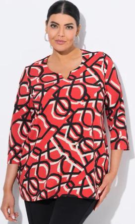 Ulla Popken T-Shirt Shirt grafischer Druck