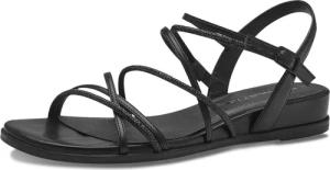 Tamaris Sandalen Lederimitat/Textil Keilsandalette