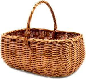 MyBer® Einkaufskorb Korb Weidenkorb Picknickkorb 33/23/13
