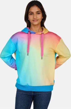 salzhaut Kapuzenpullover Damen Hoodie Uthüsig All-Over-Print