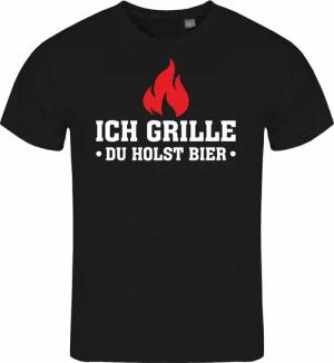 deinshirt Print-Shirt Herren T-Shirt Ich grille