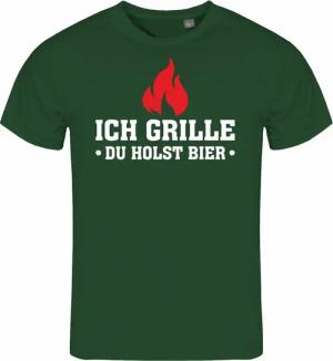 deinshirt Print-Shirt Herren T-Shirt Ich grille