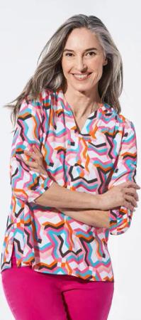 GOLDNER Tunika Mit Allover-Print in Tunikaform,