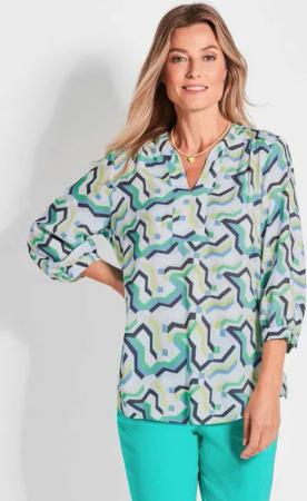 GOLDNER Tunika Bluse im Tunikastil