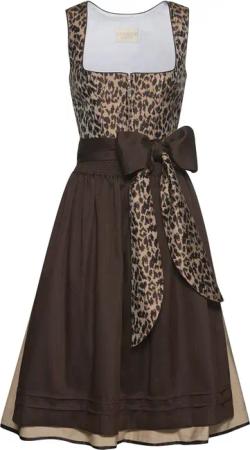 KRÜGER COLLECTION Dirndl Midi Dirndl mit