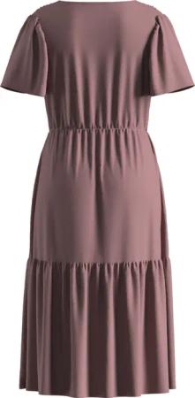 QS Minikleid Viskosekleid mit All-over-Print