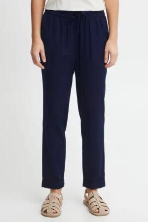 fransa Stoffhose FRMADDIE Stoffhose aus Leinenmix