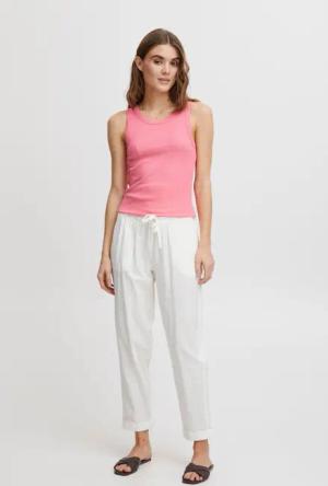 fransa Stoffhose FRMADDIE Stoffhose aus Leinenmix