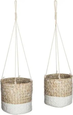 Home-trends24.de Blumenampel Blumenampel Pflanzhänger Pflanzgefäss Pflanztopf