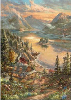 Schmidt Spiele Puzzle Thomas Kinkade Studios: