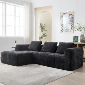 i@home 3-Sitzer Modernes Sektionssofa, L-Sofa, 3-Sitzer-Sofa,