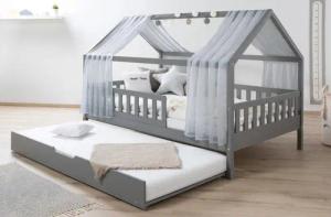 Ticaa Hausbett Kim mit Rausfallschutz und