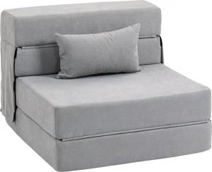 HOMCOM Schlafsofa klappbares Schlafsofa mit Bettfunktion,