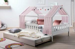Ticaa Hausbett Kim mit Rausfallschutz und