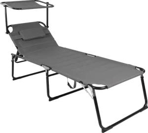 Mojawo Doppelliege XXL Aluminium verstellbare Gartenliege
