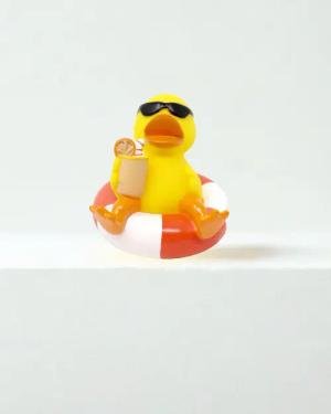 Close Up Badezimmer-Set Badeente mit Schwimmring