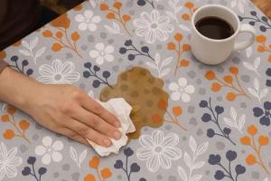 texpot Tischdecke PVC Wachstuch Blumen Blüte
