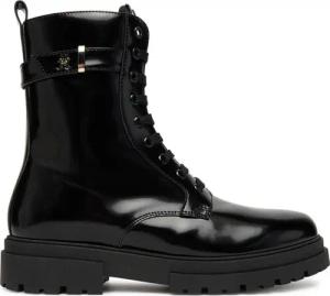 Tommy Hilfiger Schnürstiefeletten Lace-Up Bootie T4A5-34028-1453 D Schwarz