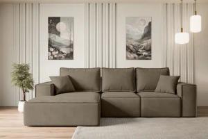 ALTDECOR Ecksofa SERRA-L-S, Couch mit Schlaffunktion,