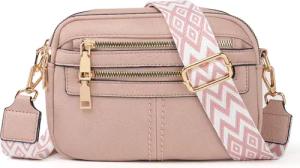Defe Schultertasche umhängetasche damen mittelgroß tasche