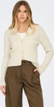 ONLY Strickjacke "ONLKATIA LS CABLE V-NECK CARDIGAN CC KNT"
