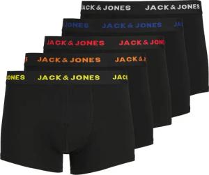 Jack & Jones Trunk "JACBLACK FRIDAY TRUNKS 5 PACK ONLINE LN", (Packung, 5 St.), mit elastischem Taillenbund