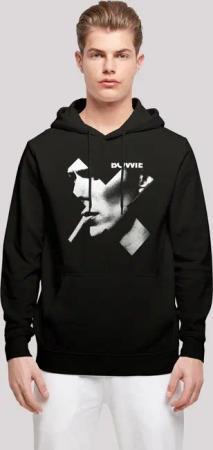 F4NT4STIC Kapuzenpullover "David Bowie Smoke Kreuz", Print