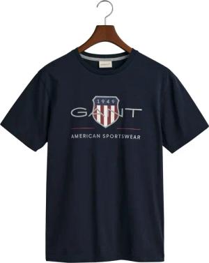 Gant T-Shirt "REG ARCHIVE SHIELD SS T-SHIRT", mit Logodruck auf der Brust